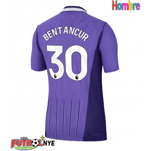 Camiseta Tottenham Hotspur Rodrigo Bentancur #30 Tercera Equipación 2026-27 manga corta